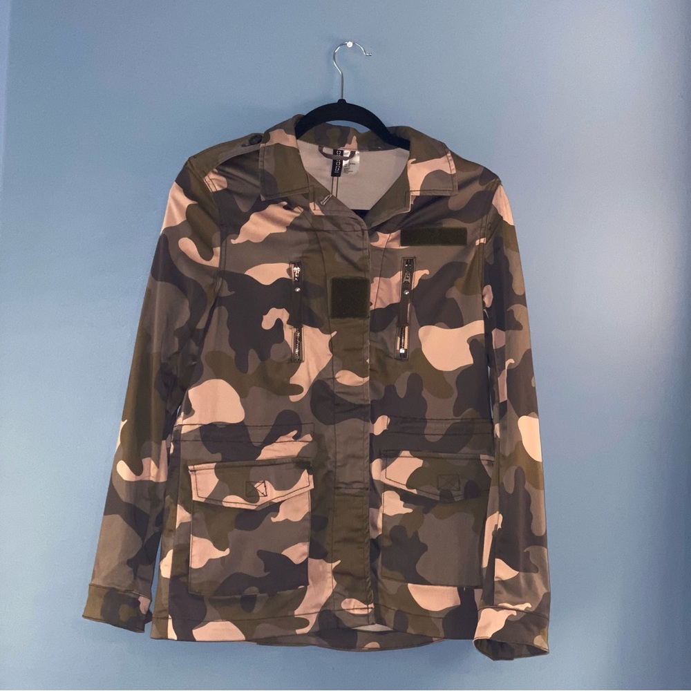 FOREVER21 Camo Jean Jacket